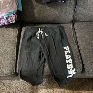 PLAYBOY Black Joggers